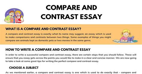 🌱 Easy things to compare and contrast. 85 Impressive Compare and Contrast Essay Topics for 2021 ...