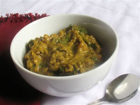Turmeric Spiked Red Lentil and Spinach Dal | Lisa's Kitchen ...