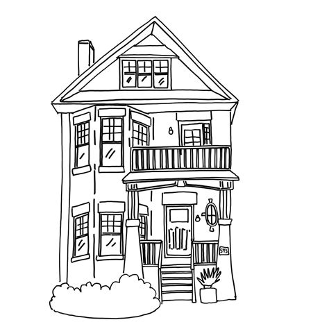 Up House Drawing at GetDrawings | Free download