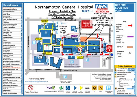 Northampton General Map – Map Of The World