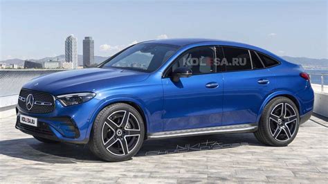 2023 Mercedes GLC Coupe Rendered Based On The New Spy Photos