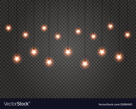 Christmas lights Royalty Free Vector Image - VectorStock