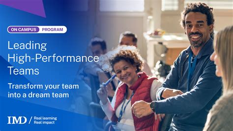 Leading High-Performance Teams - What you will learn