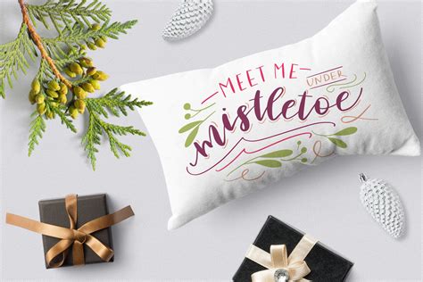 Meet me under mistletoe SVG By zzorna art | TheHungryJPEG