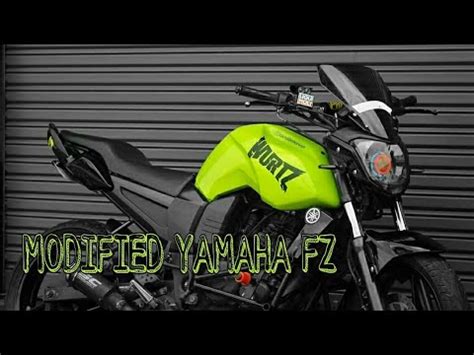 Top 5 Modified YAMAHA FZ |FIVE MODZ|Bike Modified In India - YouTube