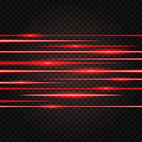 Abstract Red Laser beam light effect illuminated 12031684 Vector Art at Vecteezy