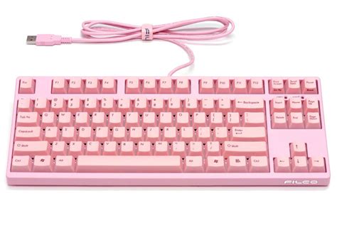 Filco Majestouch 2 Pink TKL Mechanical Keyboard (Cherry MX Brown ...