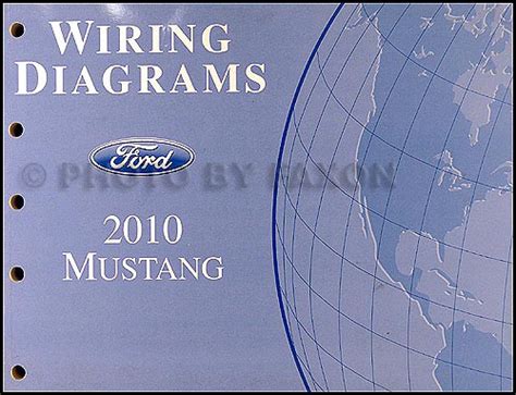 2010 Ford Mustang Wiring Diagram Manual Original