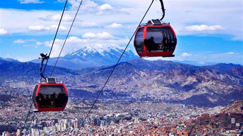 El teleférico urbano más alto del mundo se encuentra en la Paz - Revista PEM