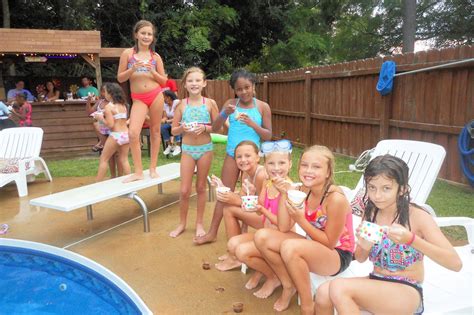 For a Look back in Time.....: Cheer swim party!