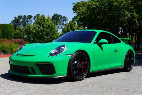 Signal Green 2018 Porsche 911 GT3 for sale on BaT Auctions - closed on July 23, 2020 (Lot ...