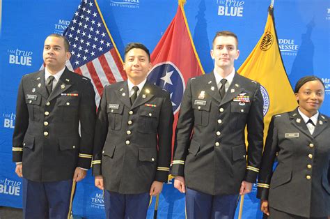 MTSU commissions 4 as U.S. Army second lieutenants – MTSU News