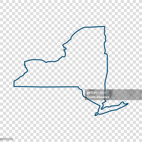 New York Map High-Res Vector Graphic - Getty Images