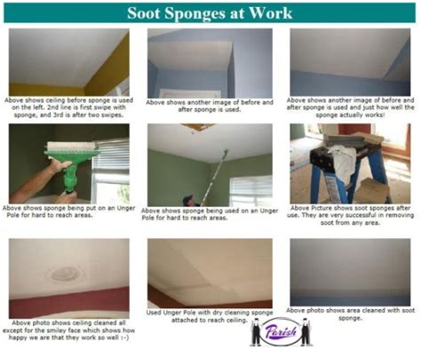 Soot Sponge, A Dry Cleaning Sponge for Smoke and Soot Removal - Parish Supply