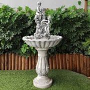 Boy & Girl Single Layer Flowing Water Fountain | ArchiPro NZ