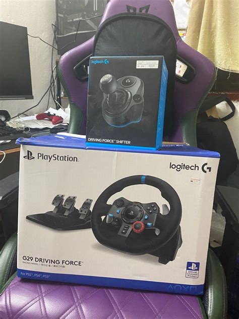 Logitech G29 + Shifter, Video Gaming, Gaming Accessories, Controllers ...