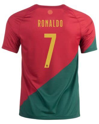 Cristiano Ronaldo Portugal 22/23 Home Jersey - SideJersey