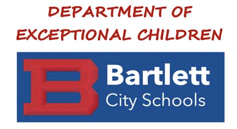 Home – Department of Exceptional Children – Bartlett City Schools