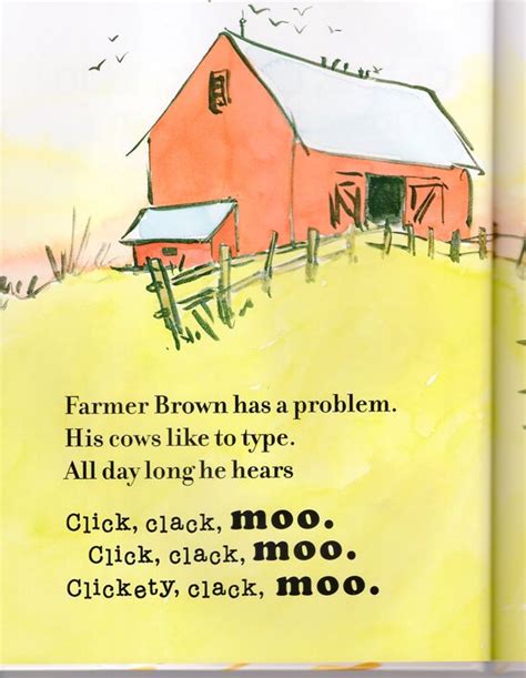 Click Clack Moo Cows That Type (Click Clack Book) (Hardcover)