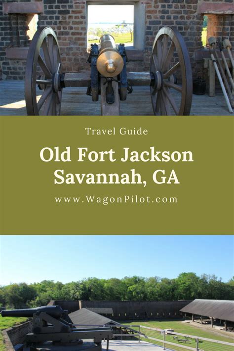 Tour Old Fort Jackson in Savannah, Georgia - Wagon Pilot Adventures