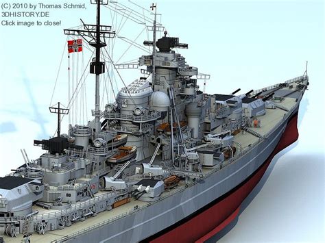 DKM Bismarck | 3DHISTORY.DE | Model warships, Warship model, Scale ...