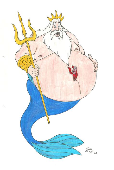 King Triton by 0beast on DeviantArt