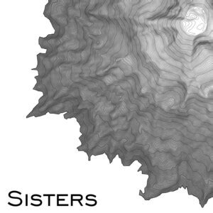 Three Sisters Topographic Map Art Oregon Wilderness Map - Etsy