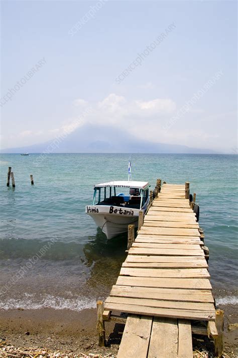 Panajachel, Lake Atitlan, Guatemala - Stock Image - E590/0231 - Science ...