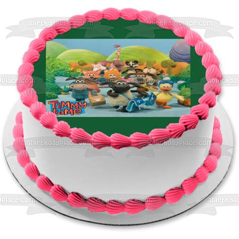 Timmy Time Stripey Yabba Kid Paxon Otus and Osbourne Edible Cake Toppe – A Birthday Place