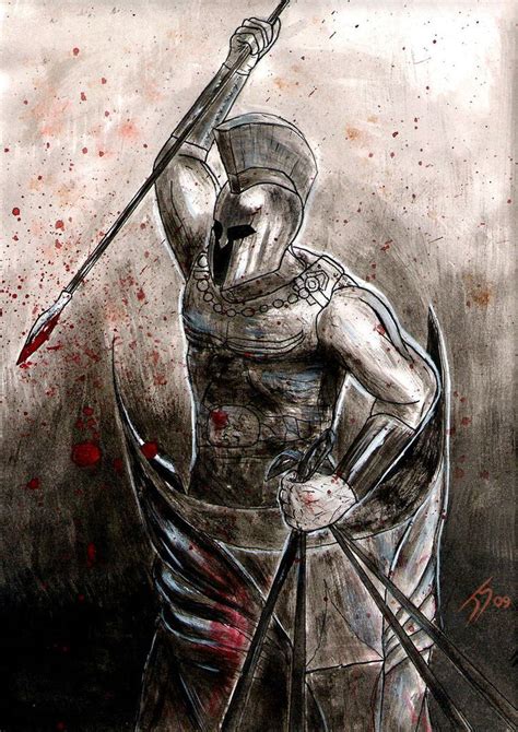 Spartan Warrior Drawing at GetDrawings | Free download