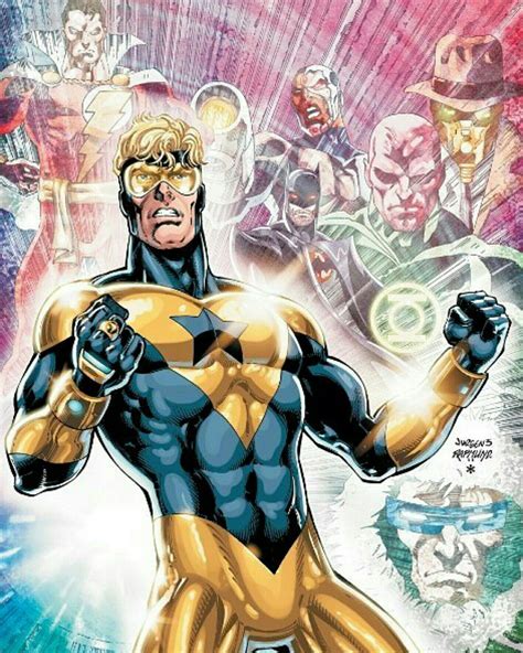 Booster Gold by Dan Jurgens | Dc comics art, Dc comics characters ...