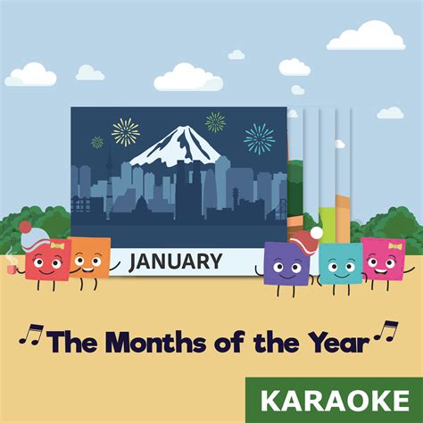 The Months of the Year Song Backing Track — Hopscotch