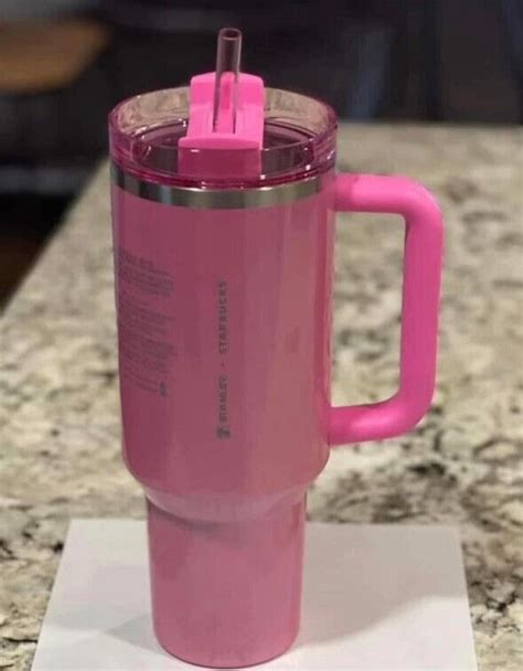 STANLEY x STARBUCKS EXCLUSIVE WINTER PINK 40oz TUMBLER 2024 (read Description) for Sale ...