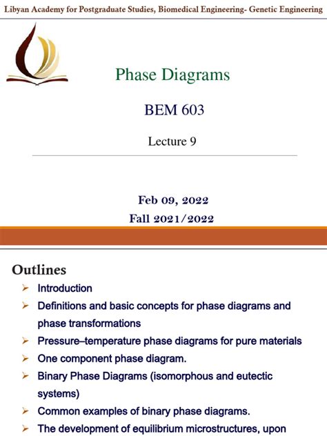 Phase Diagrams | PDF