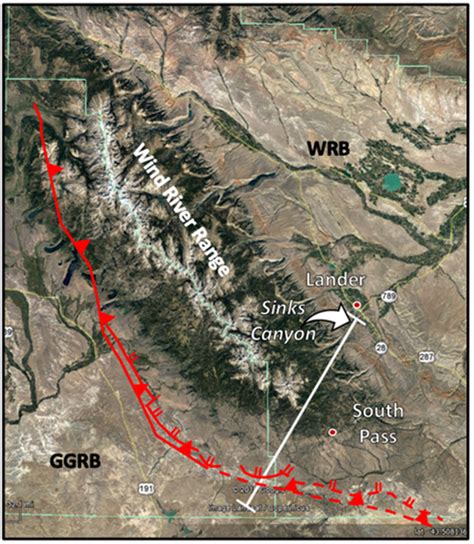 Wind River Range Wyoming Map – Interactive Map