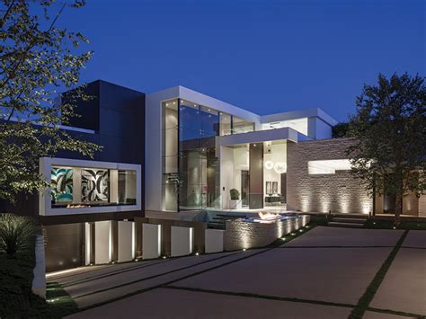 If It's Hip, It's Here (Archives): PART ONE: Modern Mansion With Wrap Around Pool and Glass ...