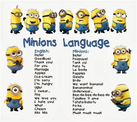 20 Minions Memes Comebacks | Minions language, Minion jokes, Cute minions