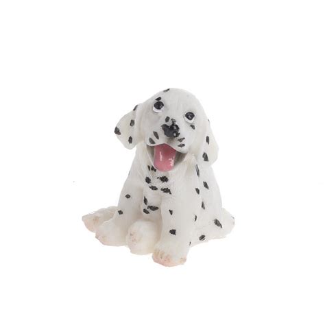 Miniature Dalmatian Puppy - Animal Miniatures - Dollhouse Miniatures - Doll Supplies - Craft ...