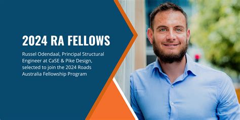 Russel Odendaal selected to join the 2024 RA Fellows Program - CaSE Civil and Structural Engineering