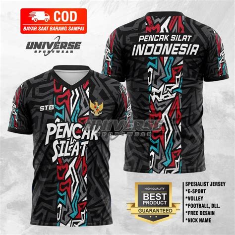 Kaos Jersey Pencak Silat IPSI / Taekwondo / Perguruan Lainnya Bisa ...