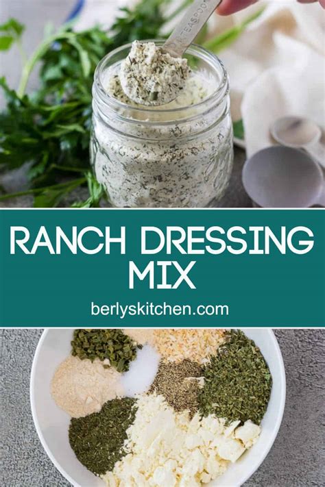 Homemade Ranch Dressing Mix