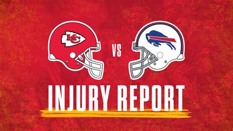 Week 6 Injury Report | Chiefs vs. Bills