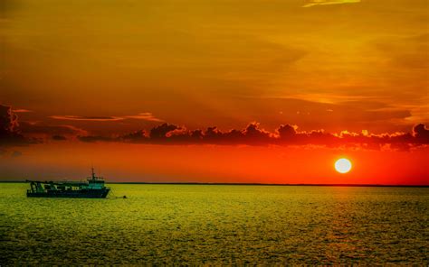 Online crop | black and white cruise ship, landscape HD wallpaper | Wallpaper Flare