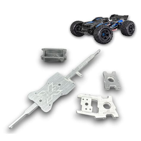 Traxxas Sledge Compatible Center Brace / Motor Mount for Big Motors