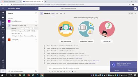 Microsoft Teams Tutorial - YouTube