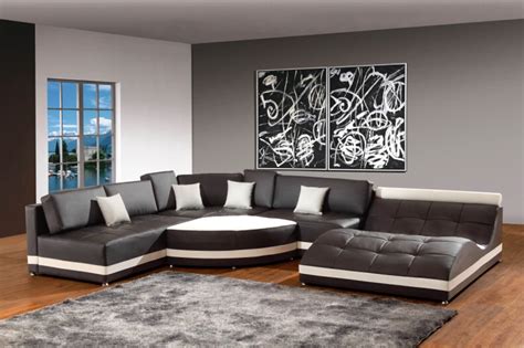 Modern sofa set italian corner sofas for leather sofa set designs sectional sofa-in Living Room ...