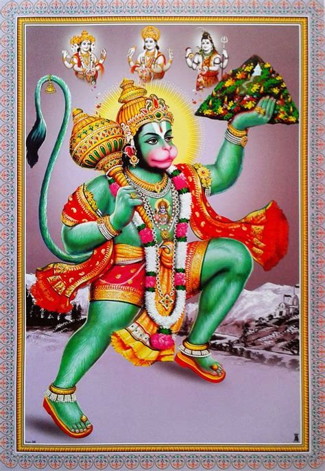 Lord Hanuman Carrying Sanjeevani Mountain | Hanuman, Lord hanuman, Hanumanji