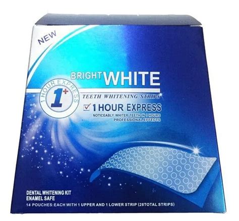 Free Shipping!! 28pc 6% Hydrogen Peroxide Teeth Whitening Strips 14 ...