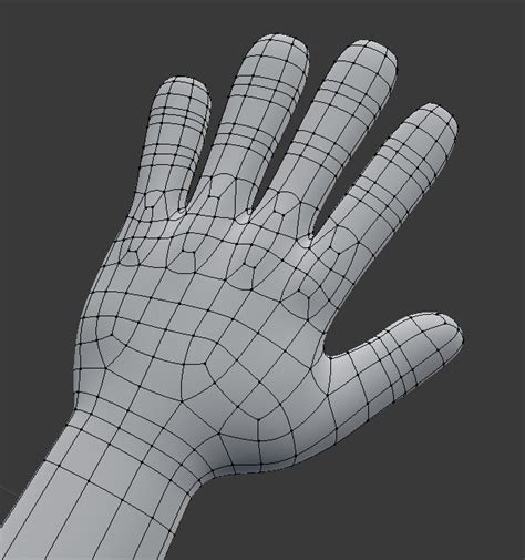 Pin by Alfher on topology | Hand model, 3d modeling tutorial, Character modeling