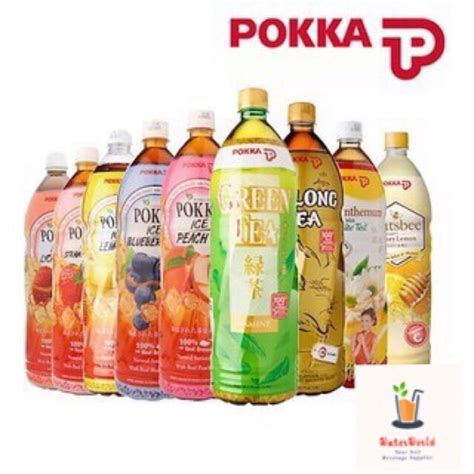 Pokka 1.5L Green Tea/ Oolong/ Lemon Tea/ Peach Tea/ Blueberry Tea/ Strawberry Tea/ Honey Lemon ...